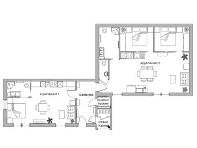 Hochegg Appartementplan 1